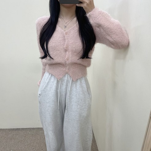 다양한 색상과 높은 퀄리티의 VANANA2 여성 앙고라 가디건