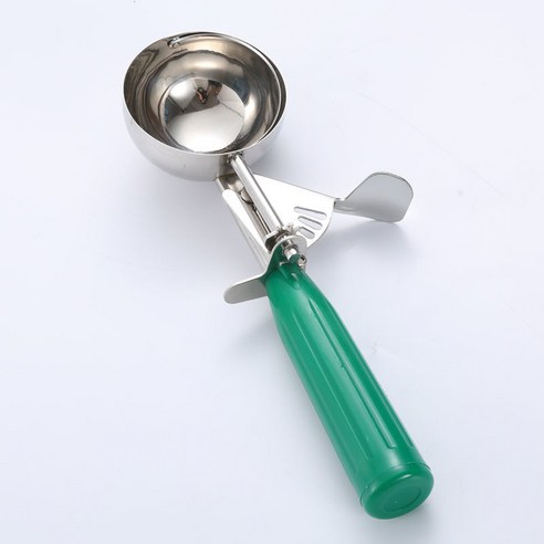 아이스크림스쿱 스쿱 얼음 스쿱, 6cm 내경을 가진 플라스틱 손잡이 (임의의 색깔)