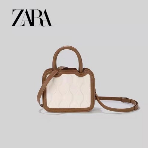 ZARA 가방 2022 NEW 골드체인 주름 사각 숄더백 4종