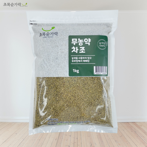 [초록숟가락] 무농약 차좁쌀 1kg 차조 국내산 친환경, 1개