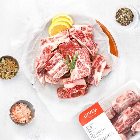 농협 라이블리 1등급 한우 탕갈비, 풍부한 육질과 깊은 맛의 프리미엄 제품