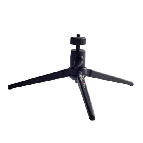 DSLR 디지털 카메라 스폿 팅 스코프 캠코더 용 미니 탁상 삼각대 스탠드, 블랙, 알루미늄