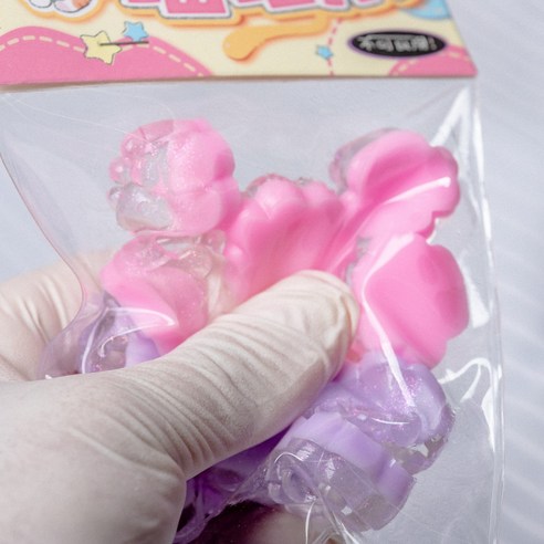 [이거쩌거] 발바닥 쫀득 말랑이 스트레스해소, 미니파스텔, 30g, 1개