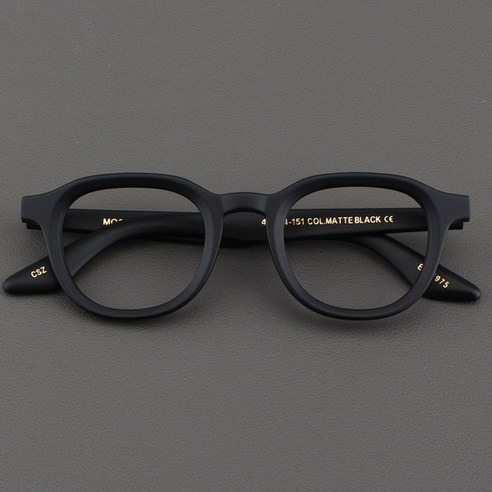 MOSCOT LEMTOSH 모스콧 블랙 플레이트 매트 안경테