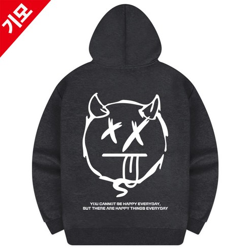 [OKㅣ강추] [당일배송] 엑스몬즈 기모 후드티: 편안함과 스타일의 완벽한 조화 [OKNOWㅣ추천상품]