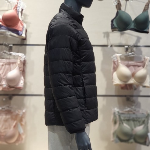 경량패딩 하프넥 쟈켓