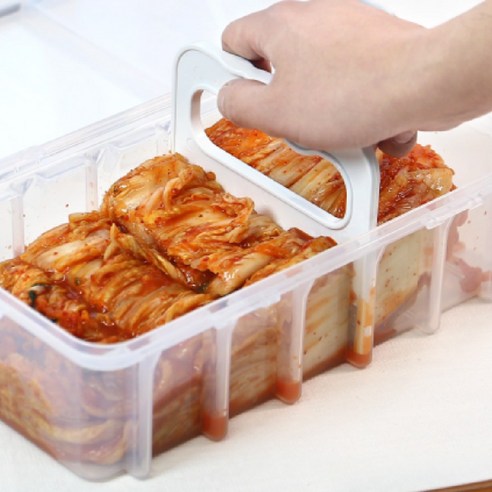 취미상자 도마프리 김치슬라이스 커터용기, 1개, 3.6L