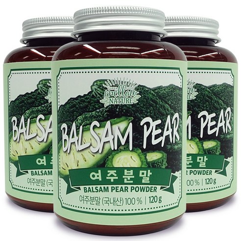 여주 분말 가루 100% 국산, 120g, 3개