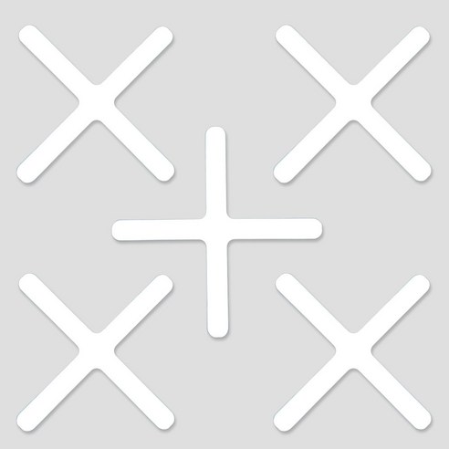 안트 LED 십자등 60W 주광색 5P, 아늑한 공간을 만들어보세요!