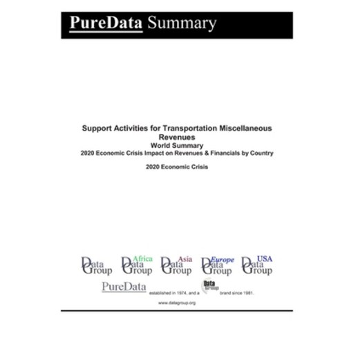 Support Activities for Transportation Miscellaneous Revenues World Summary: 2020 Economic Crisis Imp... Paperback, Independently Published