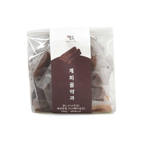 김규흔 한과 계피 꿀약과 20개입, 600g, 1개