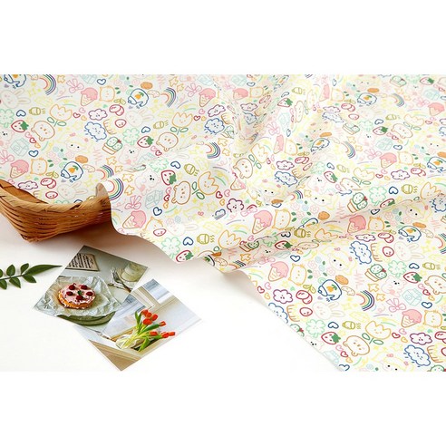 밋밋한 일상에 컬러를 더하는 마법, 퍼니 크레용 원단으로 나만의 특별한 작품을!