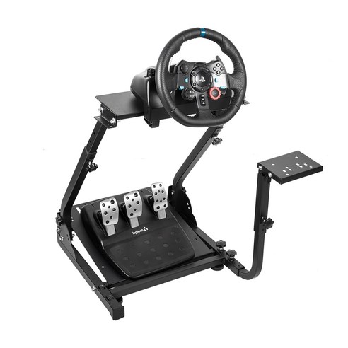 모카pit 레이싱 Simulator Frame Foldable Suitable for 로지텍 G29 G920 G923 트러스트마스터 T80 T150 A, 02 stand-3pro