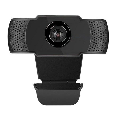 HD 컴퓨터 웹캠 PC USB 웹 카메라 듀얼 마이크 480P, 블랙, 720P, 플라스틱