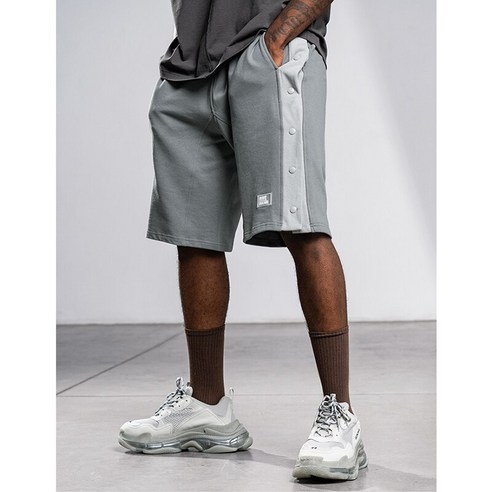 [RichMagic] 2022 남성용 반바지 옴므 여름 조깅 숏 팬츠 코튼 힙합 Streetwear Bottoms Gyms 피트니스 의류 남성용 캐주얼 반바지