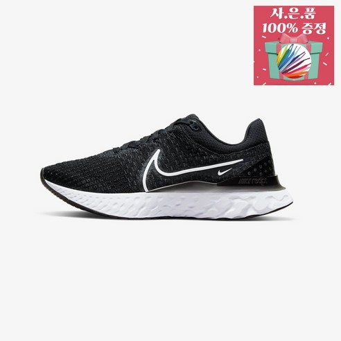 [국내매장] 나이키 런닝화 리액트 인피니티 런 플라이니트 3 남녀 커플 헬스 운동화 Nike REACT INFINITY RUN FK 3 DD3024-001