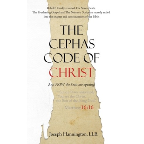 The Cephas Code of Christ Paperback, Tellwell Talent