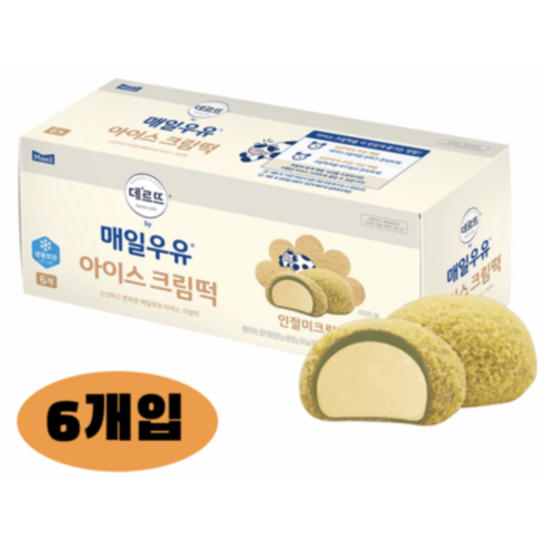 매일유업 매일우유 아이스 크림떡 인절미크림 - 기타떡 | 쿠팡