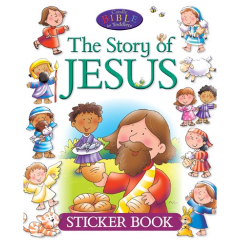 (영문도서) The Story of Jesus Sticker Book Paperback, Candle Books, English, 9781781283103