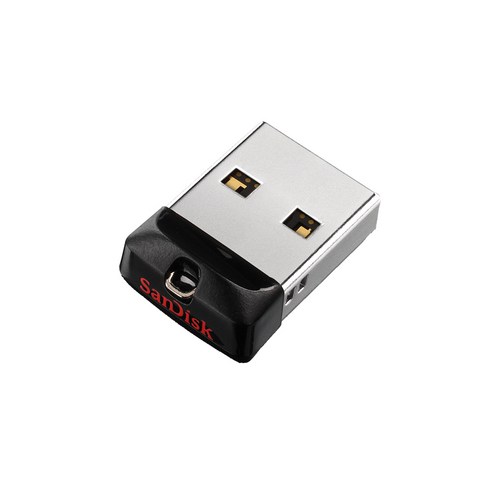 샌디스크 크루저 핏 USB 플래시 드라이브 SDCZ33, 64GB, 1개