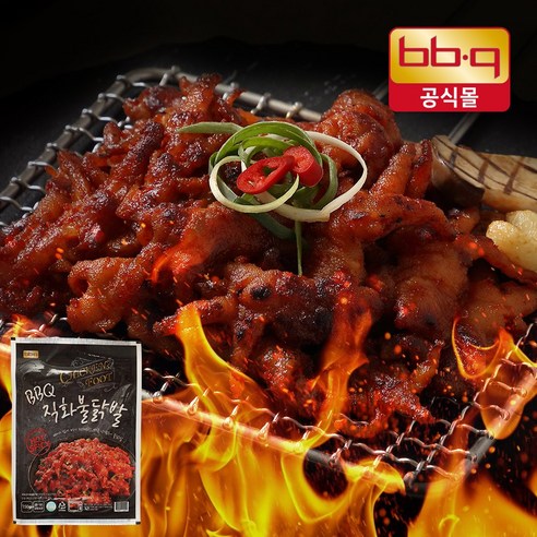 불금엔 불닭발! BBQ(국내산) 비비큐 무뼈 직화불닭발 150g*10팩, 150g, 10개