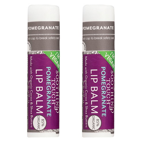 수딩터치 립밤 7g, 2개, Pomegranate