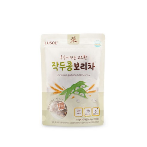 루솔이 만든 고소한 작두콩보리차 1봉(30입), 1.5g, 30개입, 1개