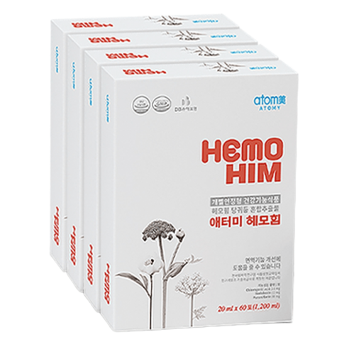 애터미 헤모힘 4SET 20ml X 240포 4개월분, 애터미 헤모힘 4세트 20ml 240포 4개월분