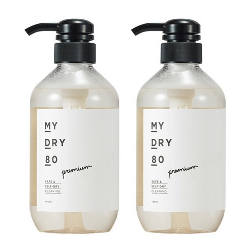 부스트랩 마이 드라이80 세탁세제 본품, 480ml, 2개