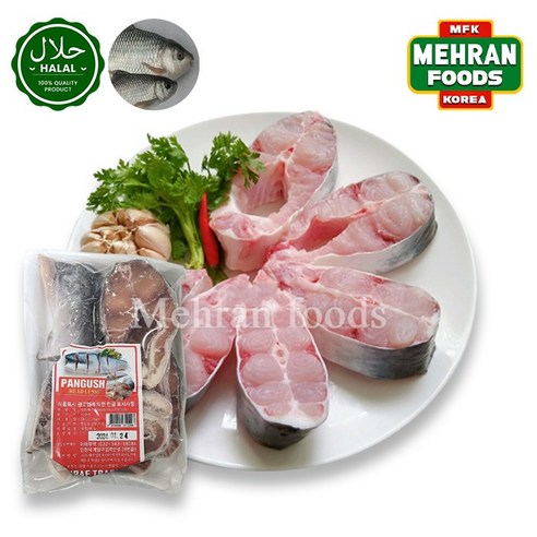 MIRAE Frozen Fresh Pangush (Head Less) Fish 1kg (1+1) 2kg 냉동 메기 생선, 1개 피쉬맨앰프 Best Top5