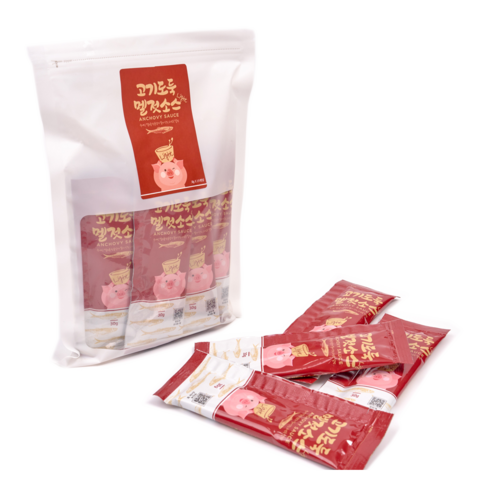 고기도둑 멜젓소스 라이트 스틱, 300g, 2개