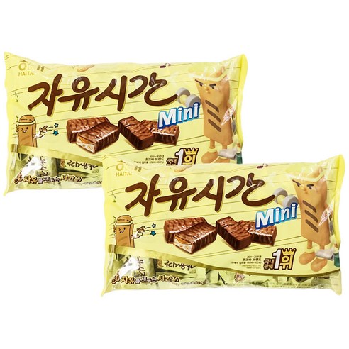 자유시간 mini 초콜릿, 2개, 630g