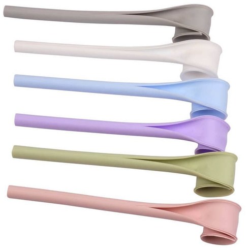 친환경 개방형 실리콘 빨대 재사용 실리콘빨대 리유저블 스트로우, 핑크-벤티25cm, 1개, 1개