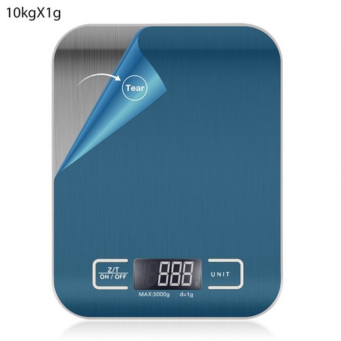 [SW] 10/5/3Kg 주방 저울 스테인레스 스틸 음식 다이어트 우편 저울 측정 LCD 정밀 전자 저울, 04 A 10kgx1g_04 우크라이나