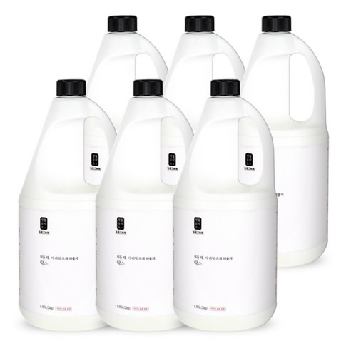생활공작소 락스, 1.85L, 6개