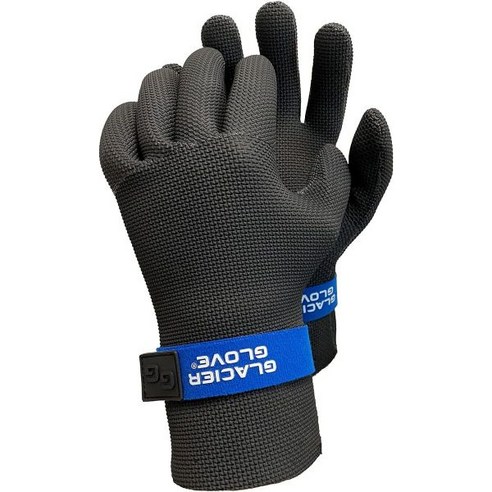 Glacier Glove Kenai 100 방수 방한 장갑 얼음과 플라이 낚시 야외 카약 서핑 패들링 보트 타기에 이상적입니다, Black, Small 플라이글러브 Best Top5