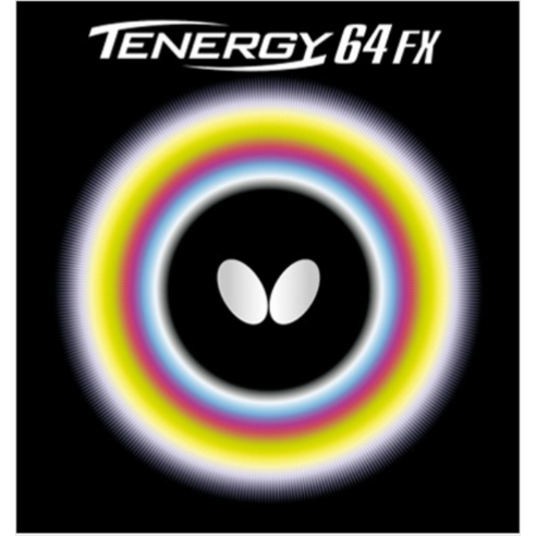 버터플라이 테너지 64 FX TENERGY 64 FX 러버, 흑색