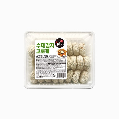 푸디스트 식자재왕플러스 수제 감자고로케 30g 24개 720g 냉동, 1개