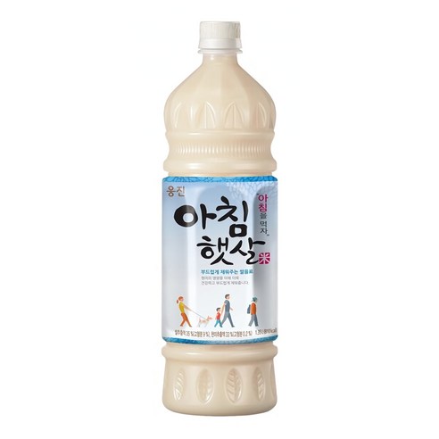 웅진 아침햇살, 1.35L, 12개