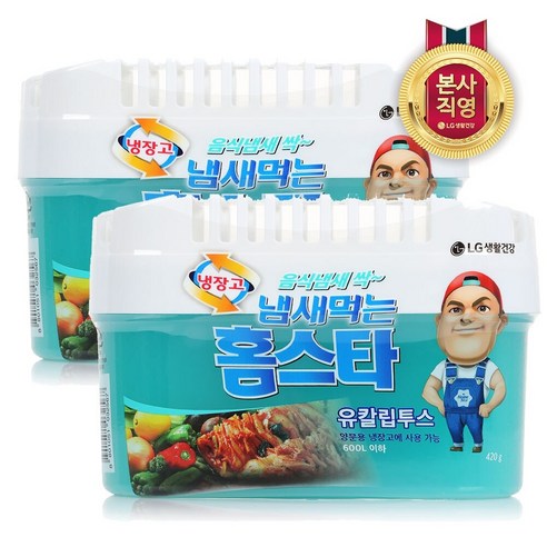 냄새먹는 홈스타 냉장고용 유칼립투스 x 2개, 420g