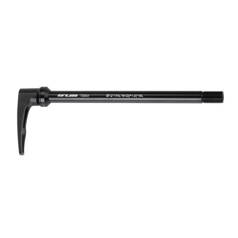 174L 쓰루 액슬 허브 어댑터 P1.5 19L 핸들용 12mm QR 어댑터, 검은 색, 174L P1.0 19L 핸들, 알루미늄 합금