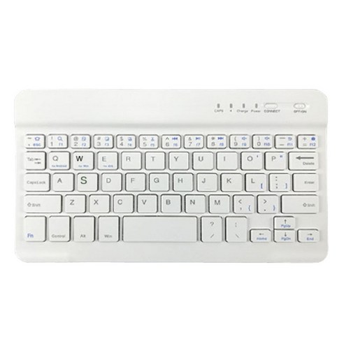 Protable 무선 블루투스 키보드 및 마우스 콤보 충전식 안 로이드 태블릿 iPad 아이폰 맥북 나 노트북, 색깔6, 7inch, 7inch
