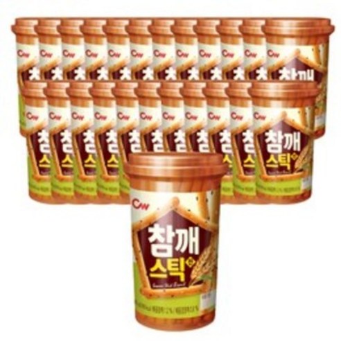 청우식품 참깨스틱 진, 85g, 12개