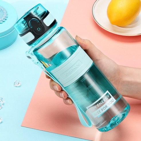[SW] 스포츠 물병 350ml 500ml 여행 Drinkware 휴대용 누출 방지 트 리 탄 플라스틱 병 BPA, 러시아, 색깔4
