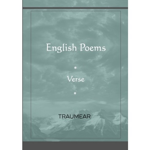 (영문도서) English Poems Paperback, Lulu.com, 9781471707346
