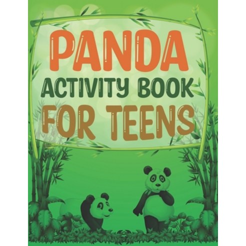 Panda Activity Book For Teens: Panda Coloring Book For Kids Paperback, Independently Published, English, 9798706394066