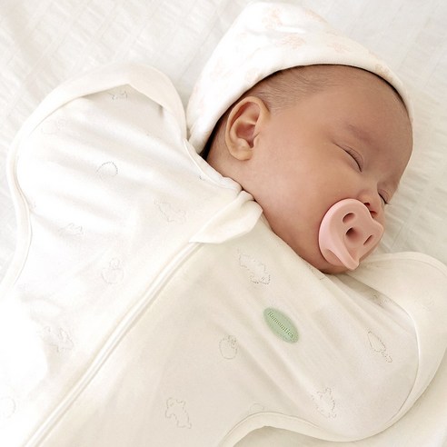 아기 피부를 감싸는 부드러운 포옹, 로맘틱스 프리미엄 텐셀 모달 스와들 속싸개