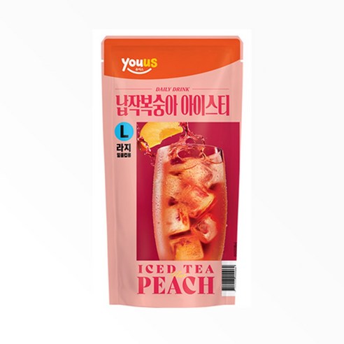 유어스 납작복숭아 아이스티 340ml x 12개, 12개, 340ml