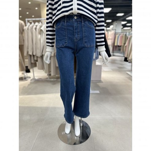 올리브데올리브 아웃포켓 세미부츠컷 데님팬츠 YJ4SL157 백화점 아울렛 (3173681)