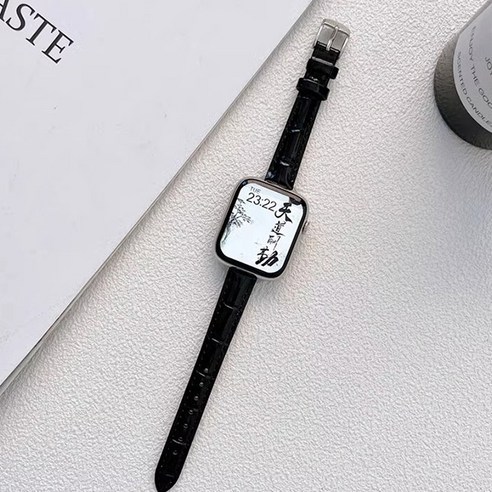 [용꼬리용용] 애플워치 스트랩 베스트 모음 SE 3 4 5 6 7 8, 블랙, 38/40/41mm